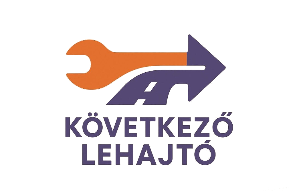 Következő Lehajtó logó